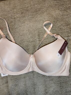 Sofra Light Pink Smooth Underwire Padded T-Shirt Bra